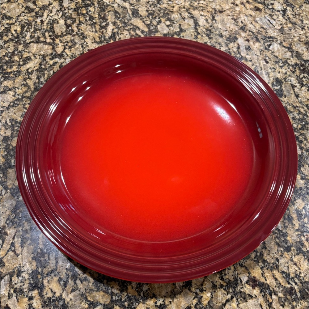 NWT Le Creuset “Cerise” Dinner Plate